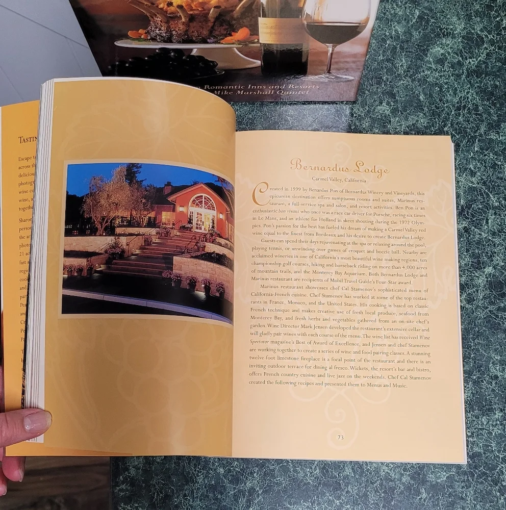 Wine Country Culinary Delights Cookbook